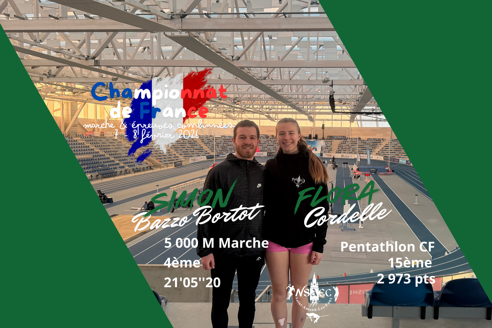 Champion de France Epreuves combinées & marche