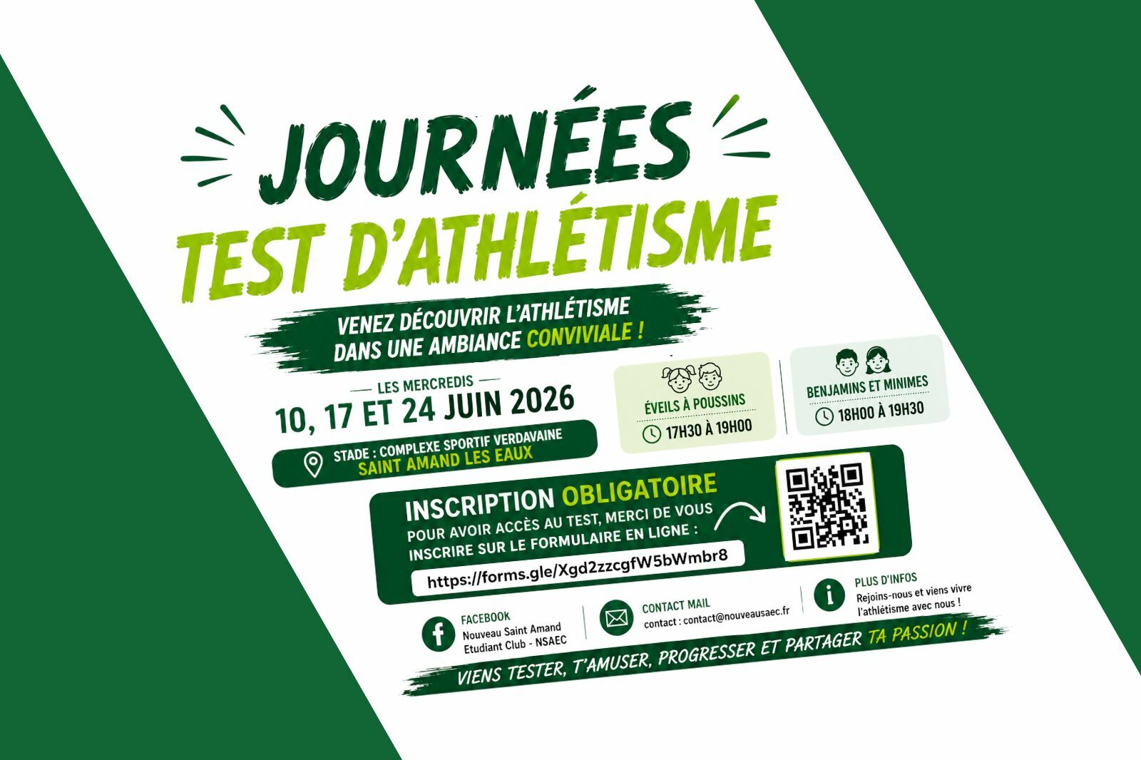 La rentrée approche viens tester l'athle
