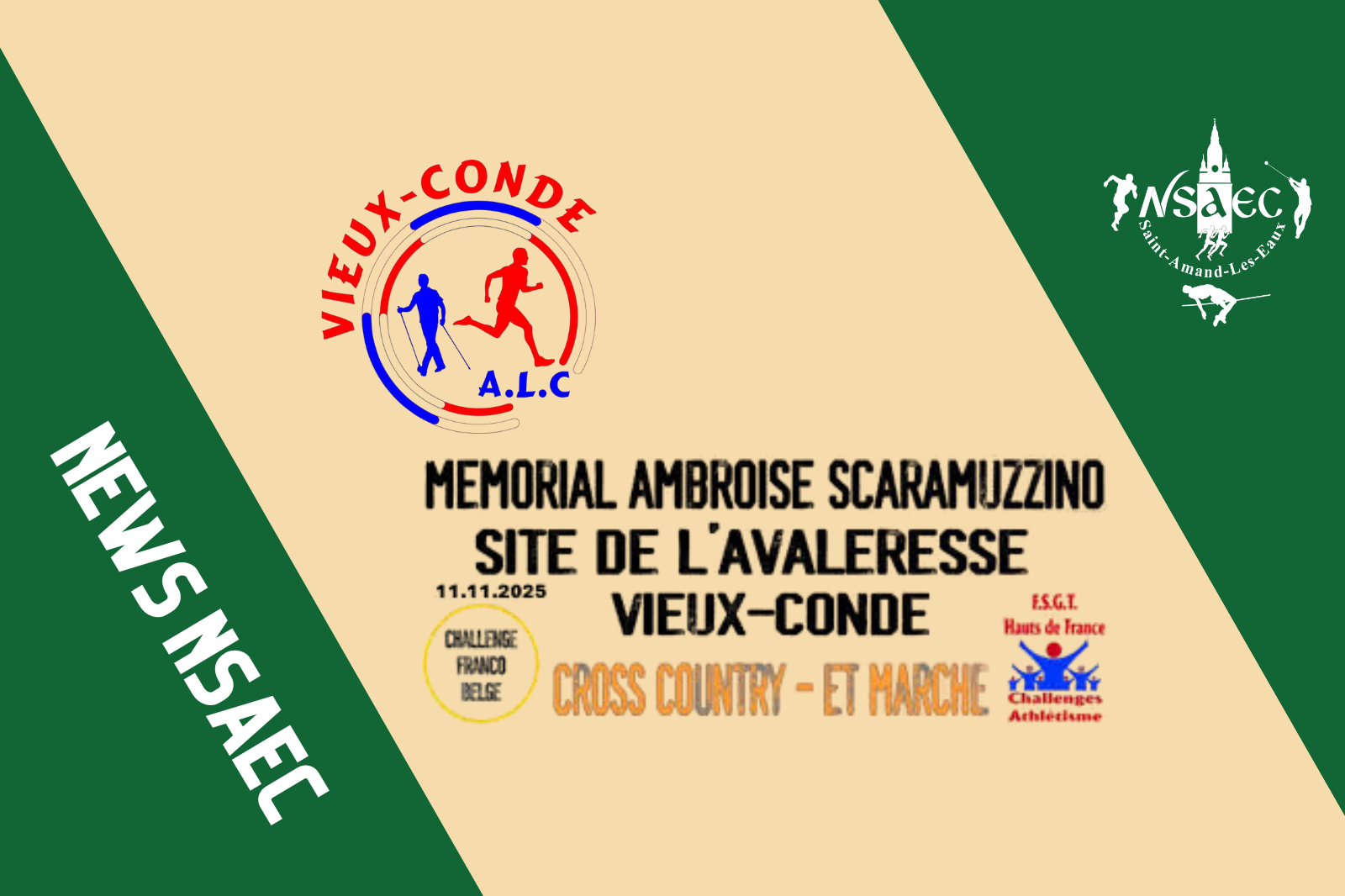 CROSS VIEUX-CONDÉ - MÉMORIAL AMBROISE SCARAMUZZINO