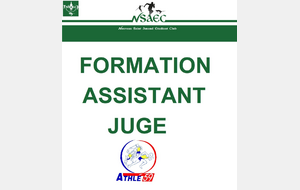 Formation Assistant Juge à Lambersart le 18/01/2025