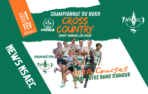 Championnat du Nord de cross EA/PO/BE/MI zone hainaut et CA/JU/ES/SE/MA