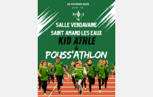 Kid Athle &amp; Poussathlon Saint Amand les eaux