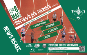 Meeting des Thermes à Saint-Amand-les-Eaux (complexe sportif Verdavaine)