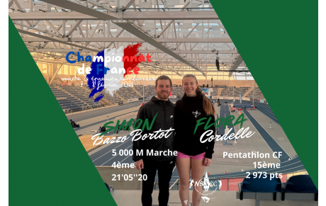 Champion de France Epreuves combinées &amp; marche