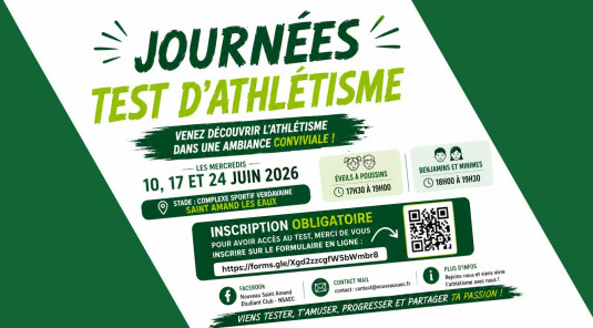 La rentrée approche viens tester l'athle